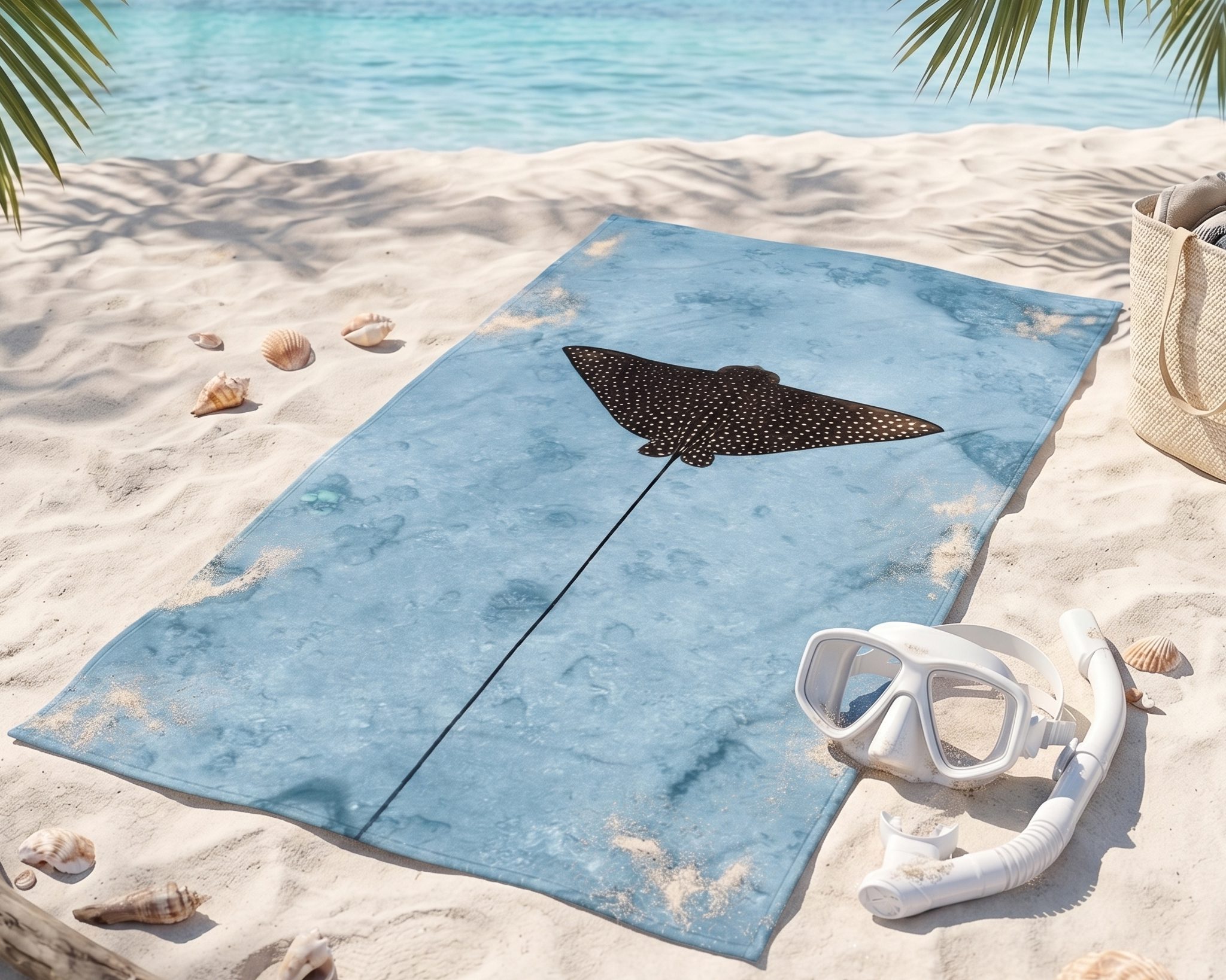 מגבת חוף - Eagle Ray – תמונה 3